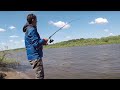 Первая рыбалка на реке Ока.