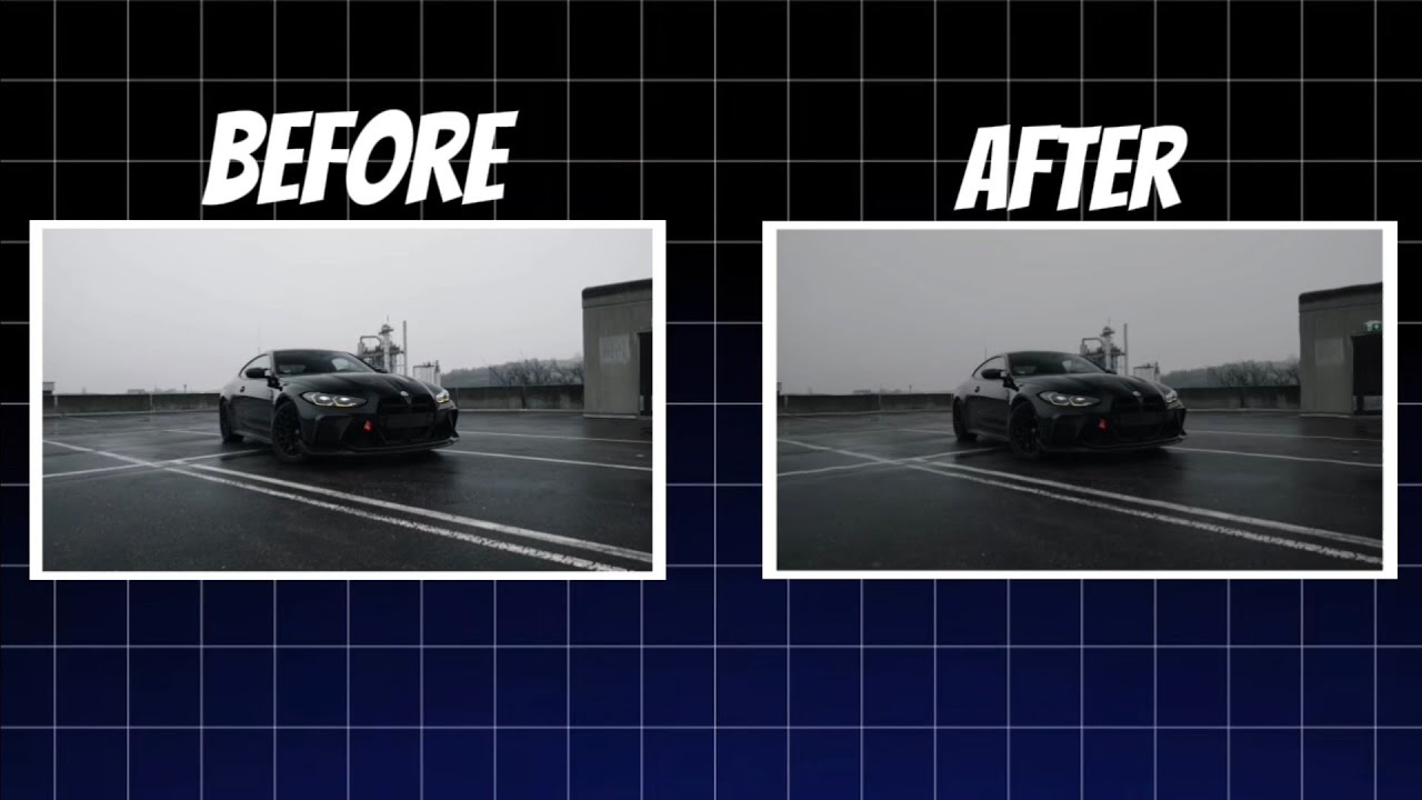 Before and After BMW  Edit 