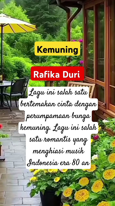 Kemuning, Rafika Duri #laguviral #music #rafikaduri #kemuning