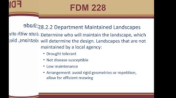 2020 Updates to FDM 228