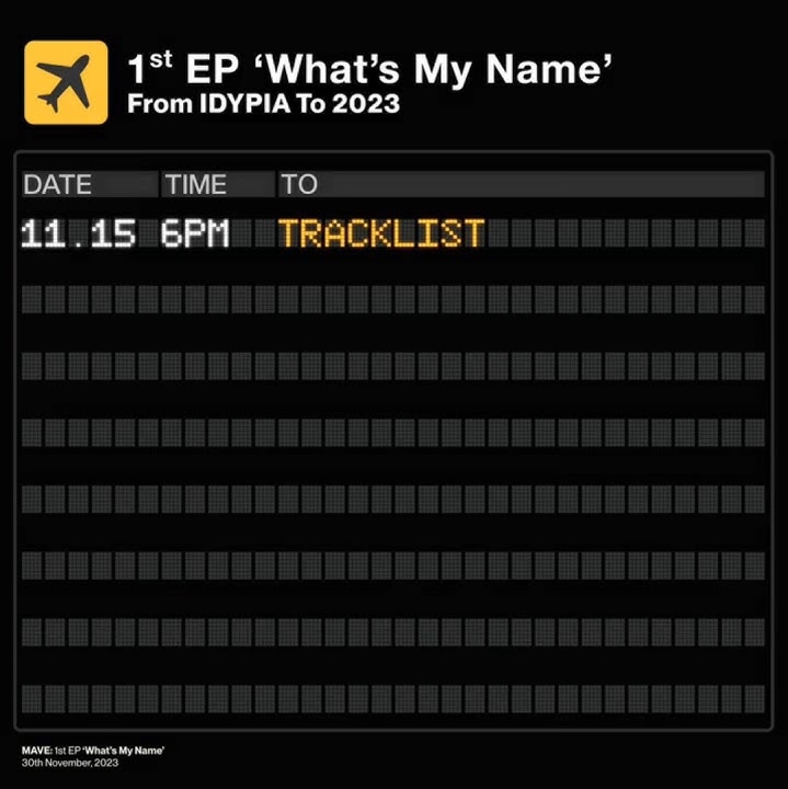 [#MAVE: News📢] MAVE:_What's My Name Comeback Scheduler