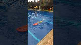 Swim to make change .Be positive with water .Yu can do it. Still Irish is on her professional train
