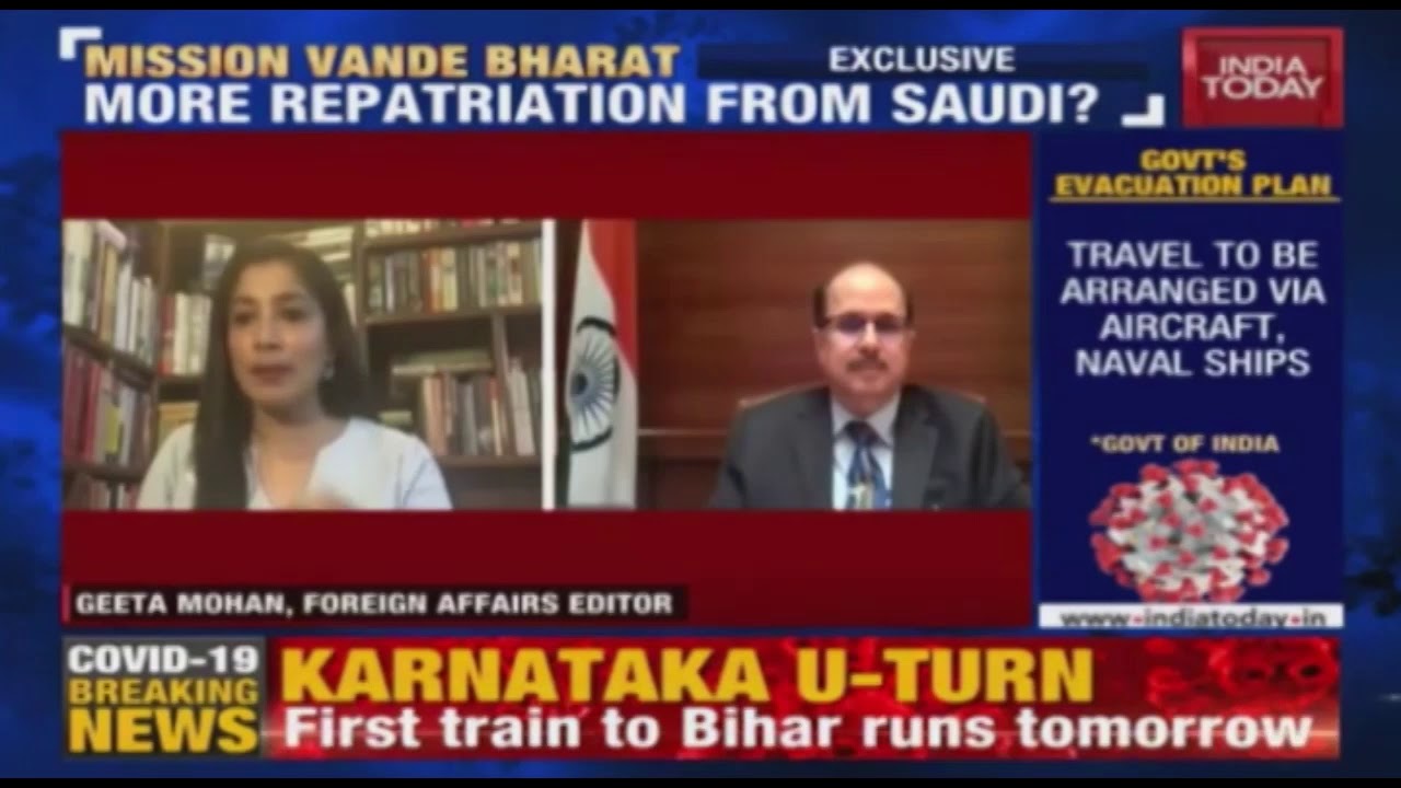 Indian Ambassador To Saudi Arabia Dr Ausaf Sayeed Explains The Mega Repatriation Task