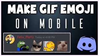 How to make Gif Emojis For Discord On Mobile - Gif Emojis For Discord screenshot 1