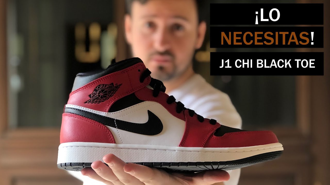 ¿porquÉ Necesitas Un Jordan 1 Mid Chicago Black Toe En Tu Vida