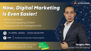 [FREE WEBINAR] 💻Now, Digital Marketing Is Even Easier!