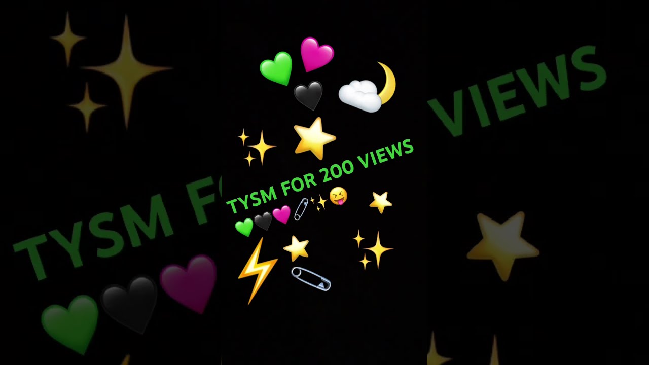 TYSM GUYS Song 200veiws