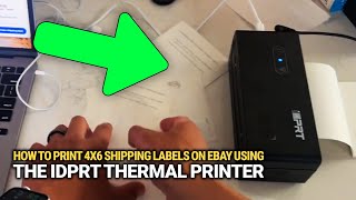 How to Print 4x6 Shipping Labels on eBay Using the IDPRT Thermal Printer: Easy Guide!