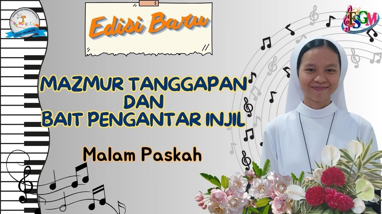 MAZMUR TANGGAPAN MALAM PASKAH. 4 APRIL 2026. EDISI BARU