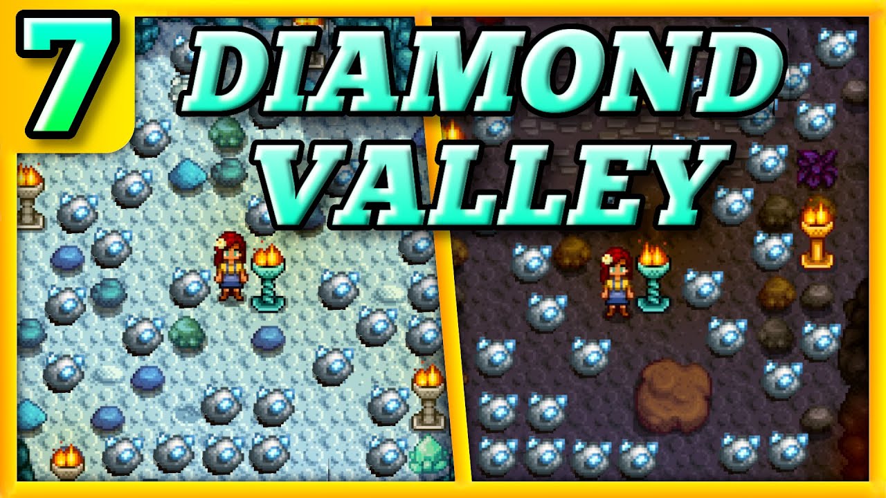 I Found An Illegal Amount Of Diamonds In Stardew Valley YouTube