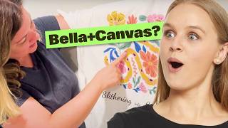 Printify T-Shirt Quality Comparison - Bella Canvas vs Comfort Colors vs AOP
