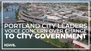 City leaders voice concerns over Portland charter commission proposal