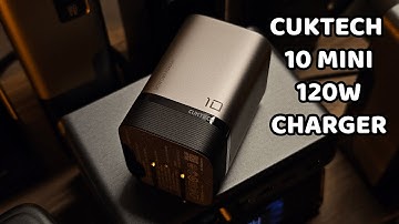Đánh Giá Sạc Cuktech 10 Mini 120W | Củ Sạc 120W Cuktech Mới Nhất  - Cuktech 10 Mini Charger AD1203P