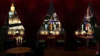Cozy London Bar / restaurant Ambience - Smooth Jazz, Rain & Subtle chatter [5 hours]