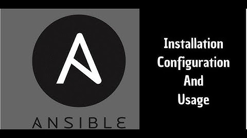 How to install Ansible & configure the Master-Slave connection using passwordless authentication?