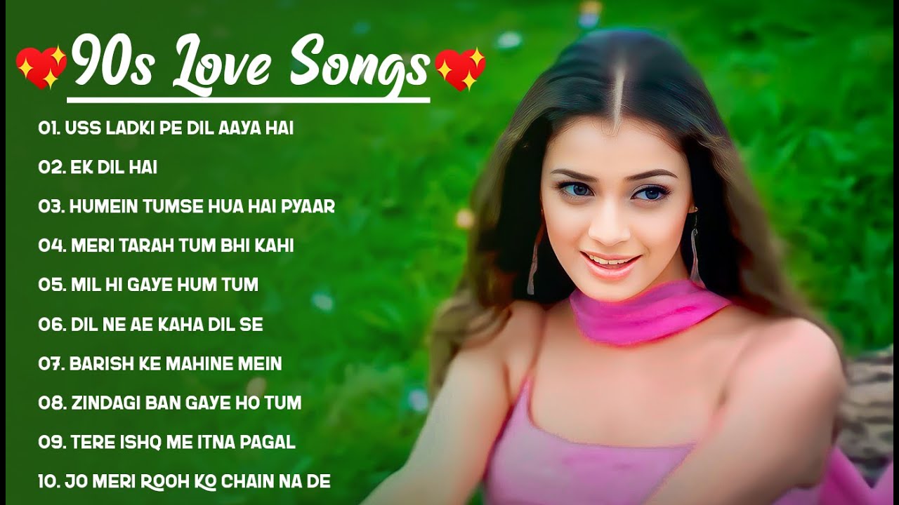 90S Love Hindi Songs  90S Hit Songs  Udit Narayan Alka Yagnik Kumar Sanu Lata Mangeshkar