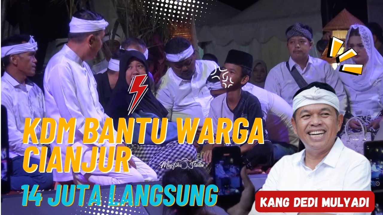 KANG DEDI MULYADI AJARKAN DARI KECIL ANAK HARUS DI DIDIK NYUCI PIRING NYESEUH SASAPU