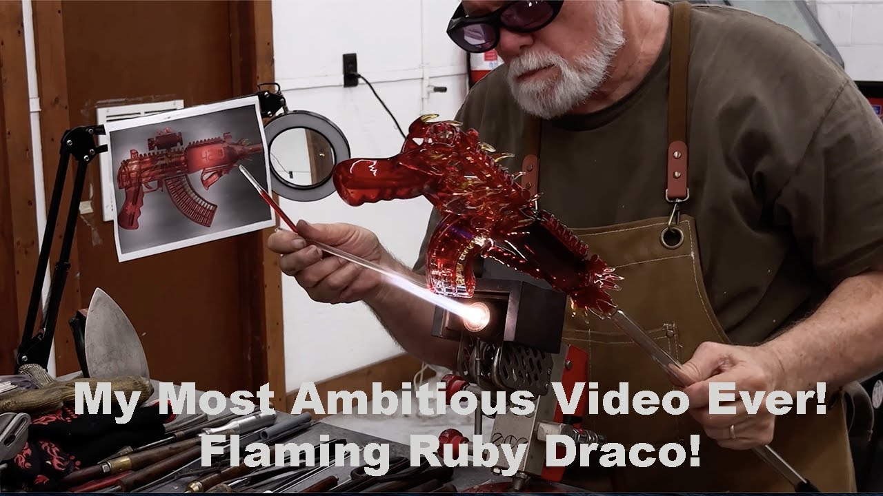 My Most Ambitious Video Ever! Making the Flaming Ruby Draco!