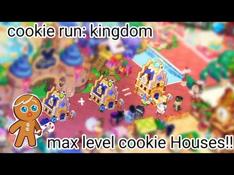 HOW TO MERGE HOUSES!? max level cookie Houses | Cookie Run: Kingdom
