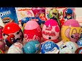 Stich/Barbie/Avengers Eggs ASMR Unboxing 
