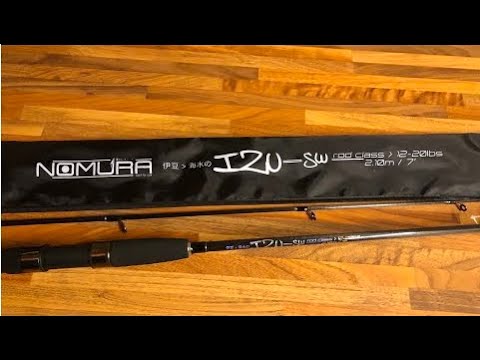 Fishing Tackle Review - Fixed spool ( Spinning ) rod - Nomura IZU