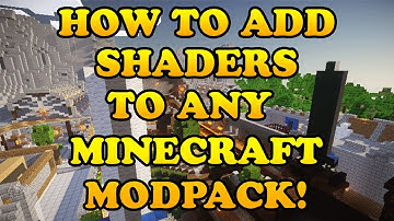 How to install Shaderpacks to Minecraft Modpacks [English] - Attack of the b team, Tekkit, Technic