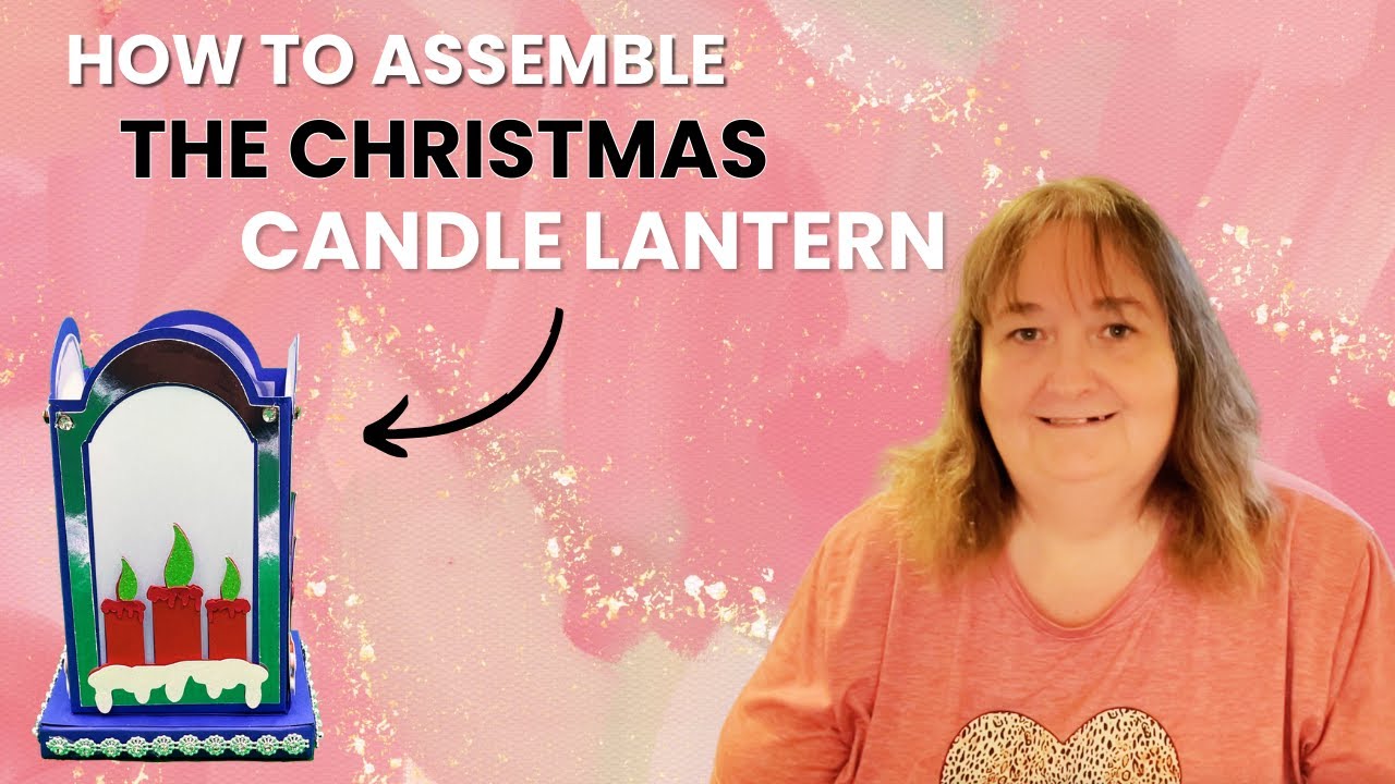 How to Assemble the Christmas Candle Lantern - YouTube
