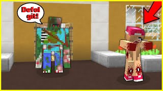 ZOMBİ KRAL, ZOMBİ KIZI EVDEN KOVUYOR! 😱 - Minecraft