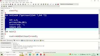 Callback Function In C++: Take User Input with Callback Function | Explain With Simple Example