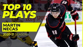 Top 10 Martin Necas Plays from the 2021 NHL Season