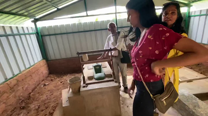 Twin pit ecosan toilet at pointReturn Estate