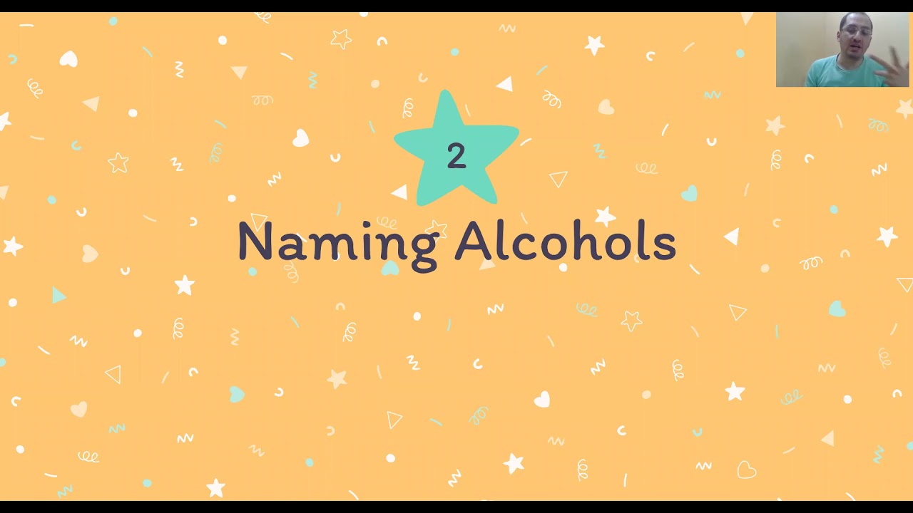 المحاضره 1 اورجانيك Alcohols أولي صيدله فارم دي