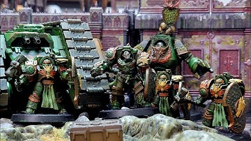 War of Lies! 3rd edition Horus Heresy battle report, Salamanders vs Raven Guard