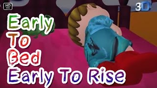 Download lagu Early To Bed Early To Rise 3D Animation Nursery Rhymes For Children Early To Bed Early To Rise 3D Animation Nursery Rhymes For Children