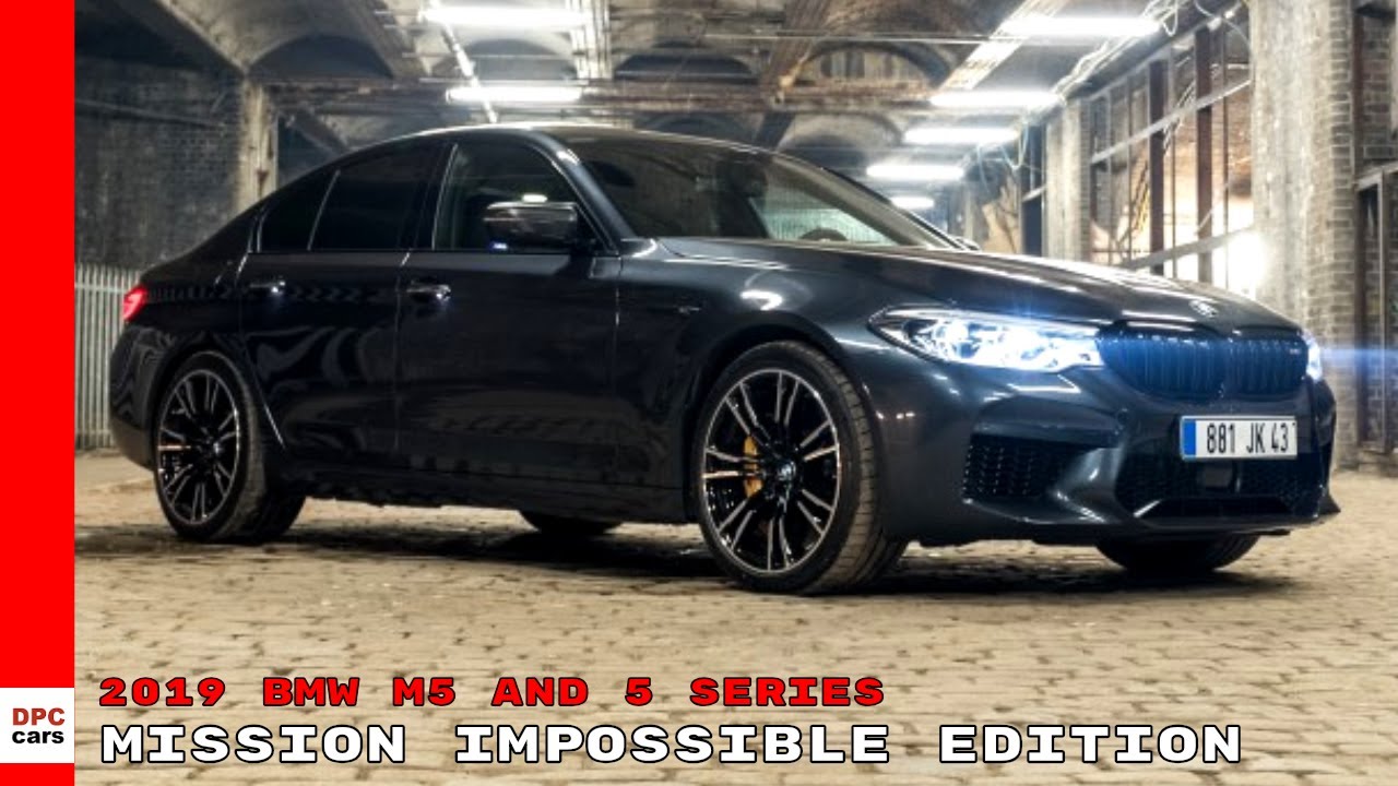 19 Bmw M5 And 5 Series Mission Impossible Edition Youtube