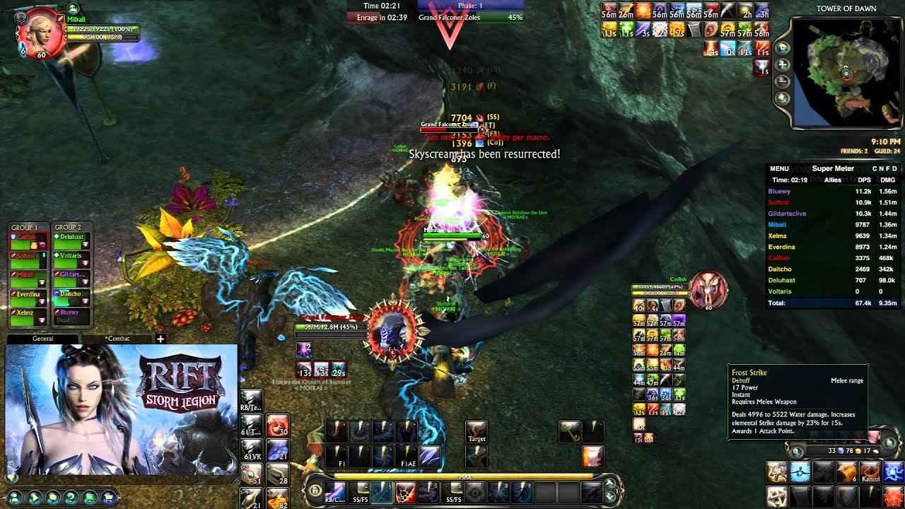 RIFT: MOIRAE vs Grand Falconer Zoles TotDQ