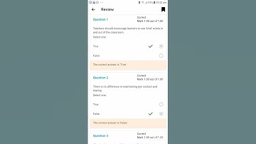 EaSTE Module 5 Unit 4 Quiz Solution