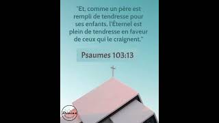 Verset Biblique Du Jour - Psaumes 103:13 | Dieu compatissant