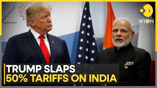 US-India Trade: Trump Slaps India With 50% Tariffs For Russian Oil Purchase, India Slams US | WION