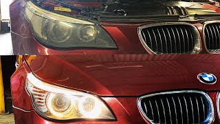 How to upgrade Bmw E60 Lci dynamic xenon headlights