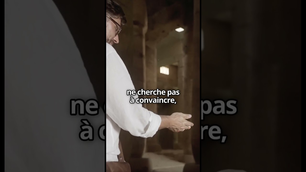 Un dialogue entre l’homme et l’éternité.