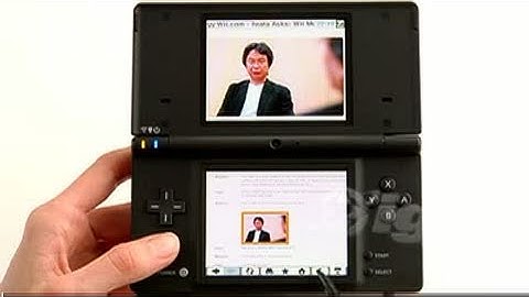 Nintendo DSi Browser Nintendo DS Trailer - Scrolling