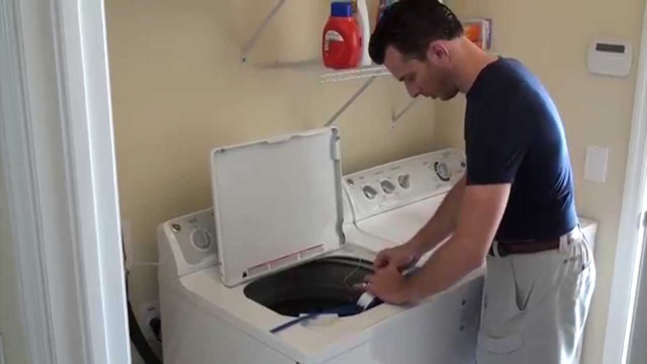 Washer Fan Breeze Installation with Straps on a Top Load Washer YouTube