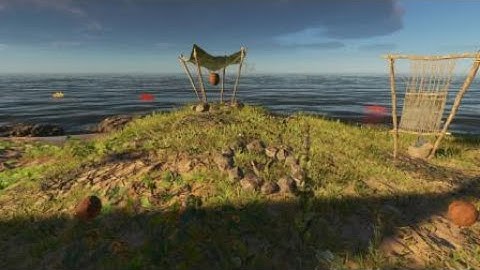 Stranded Deep Crafting a Water Still