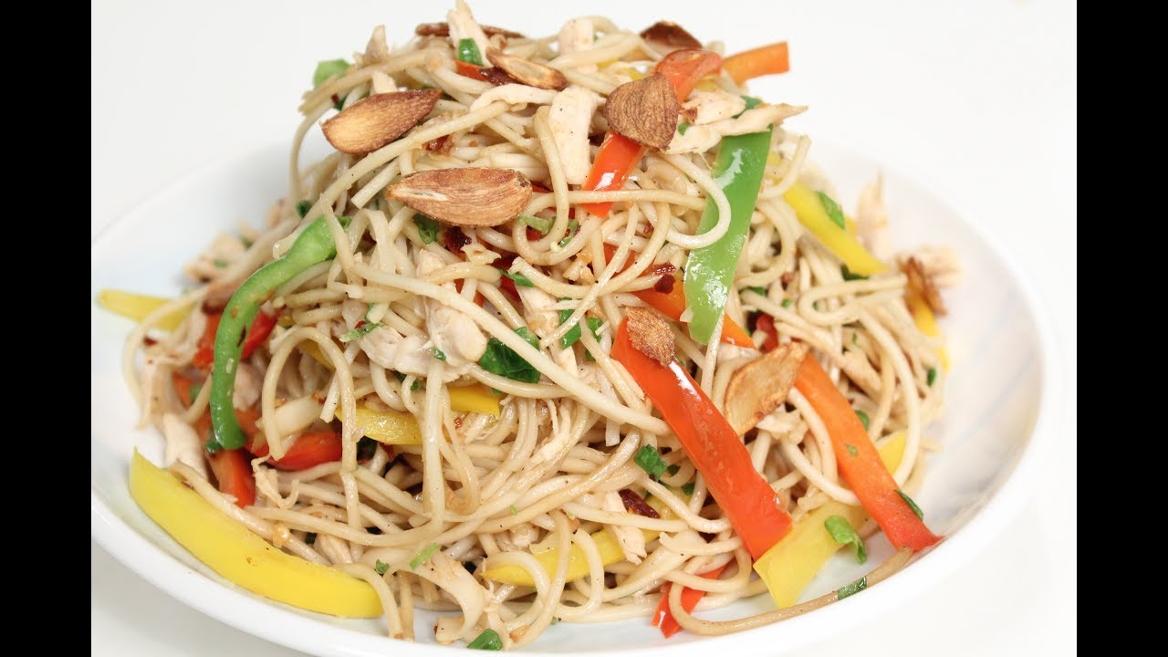 Chicken Burnt Garlic Noodles