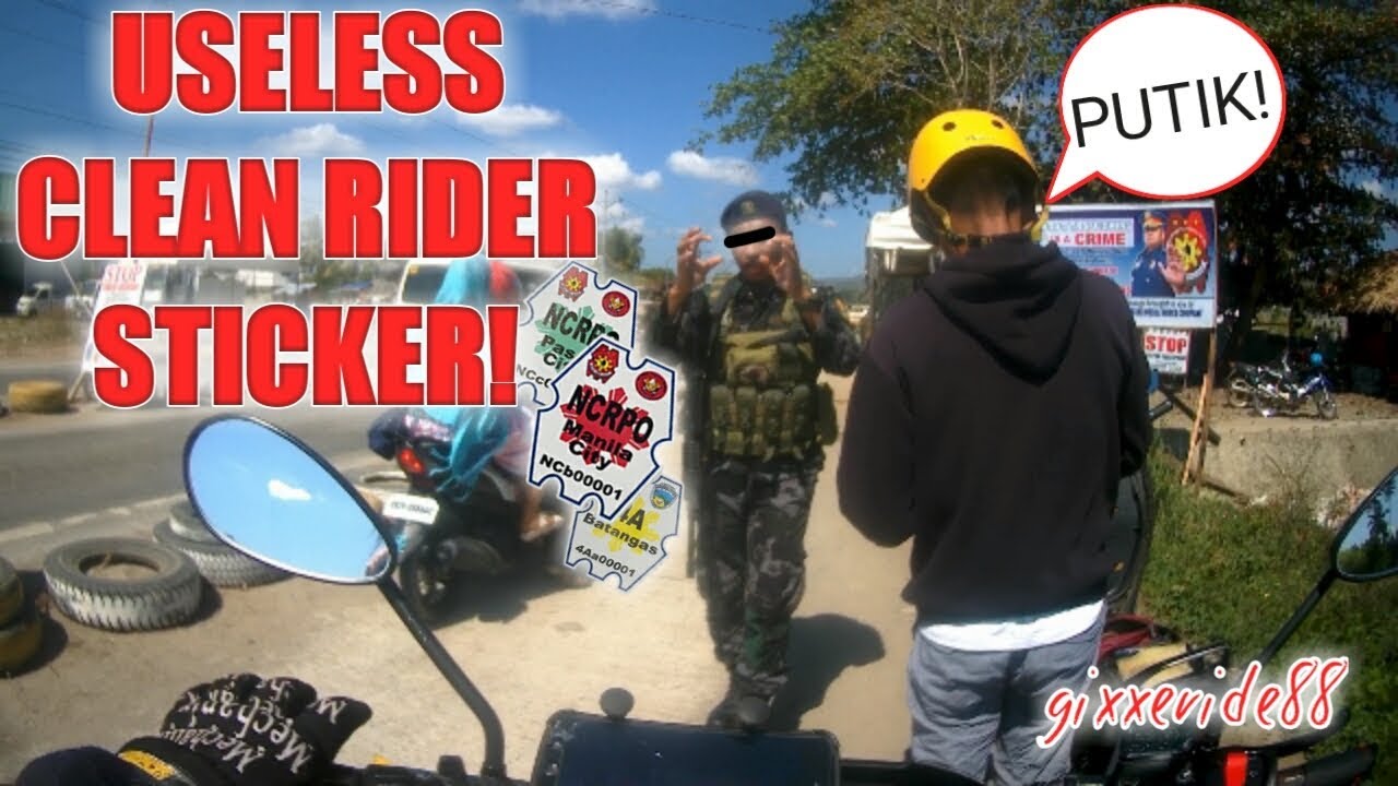 USELESS CLEAN RIDER STICKER | LAW OF ATTRACTION LOL - YouTube
