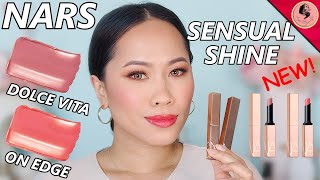 NEW! AFTERGLOW SENSUAL SHINE LIPSTICK | Dolce Vita, On Edge