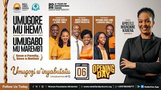 Umugore Mu Ihema, Umugabo Mu Marembo 2026 Genesis 189 - Opening Day With Apostle Mignonne Kabera