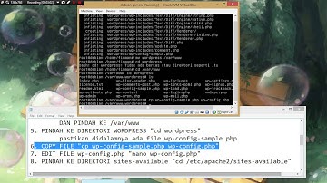 TUTORIAL INSTALASI DAN KONFIGURASI WORDPRESS LINUX DEBIAN [VirtualBox]