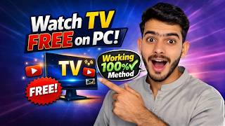 Watch 1000+ Live TV Channels on PC/Laptop FREE